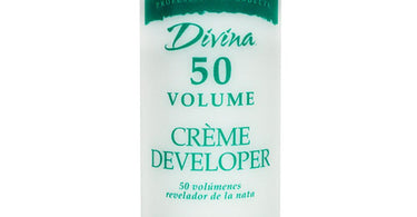 50 Volume Creme Developer 32 oz bottle for professional hair lightening and color services