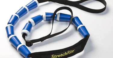 Stretchrite disposable bandage roll used for post-waxing care in a spa setting, showing the flexible wrap material.