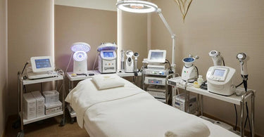 Advanced facial equipment available at Pure Spa Direct
