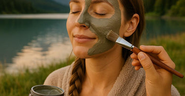 Alaska Glacial Mud Co skincare products featuring natural glacial mud for spa treatments