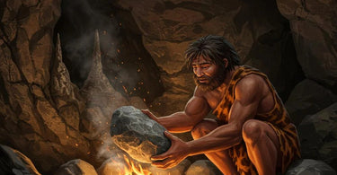 Hot stone massage setup with basalt stones and spa accessories