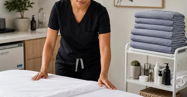 Comparison of Microfiber and Flannel Sheets for High-Volume Spas