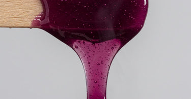 Thermometer showing optimal waxing temperature