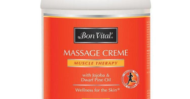 Bon Vital Muscle Therapy Massage Crème with Jojoba and Dwarf Pine Oil