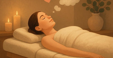 Sierra Comfort Massage Table in a serene spa setting