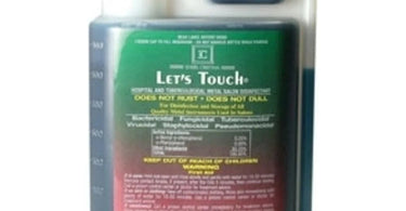 Let's Touch Disinfectant by Isabel Cristina - Essential for Spa and Salon Hygiene