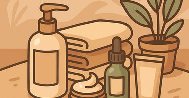 Numbing cream application before Brazilian wax procedure in professional spa setting