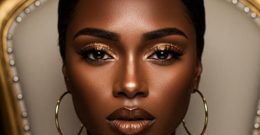 Woman with beautifully tinted henna brows, showcasing natural yet defined arches