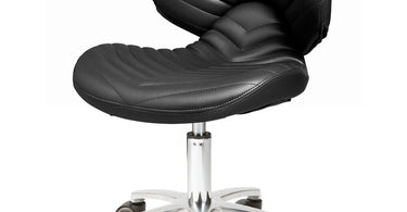 Chevron Pedicure Technician Stool by Whale Spa in multiple colors