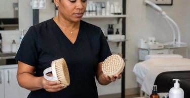 Selecting the ideal dry body brush is key for professional spa exfoliation services. Natural versus synthetic bristles explained for business owners.