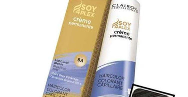 Clairol Professional Crème Permanente 1N Black hair color tube, a professional cream hair color for salons offering deep conditioning and 100% gray coverage.