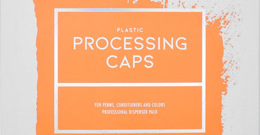 Colortrak Clear Processing Caps 100 Pack - XL bouffant caps for salon color and chemical services