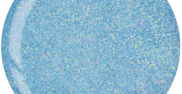 Cuccio Pro Powder Polish Nail Colour Dip System in Baby Blue Glitter