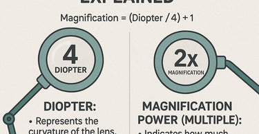 Professional magnifying lamp with adjustable diopter settings for spa and salon use