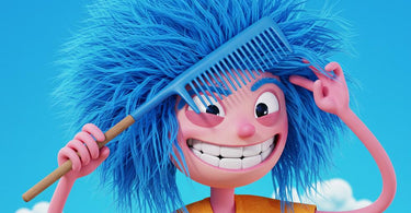 Professional rake comb for salon use, perfect for detangling and styling hair