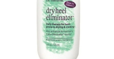 Dry Heel Eliminator / 4 oz. Fliptop by Be Natural - The Ultimate Solution for Smooth Feet