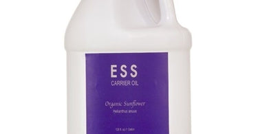 ESS Organic Sunflower Carrier Oil 1 Gallon - Pure Spa Direct