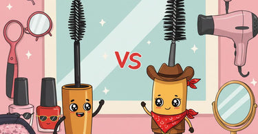 Eyelash tint vs mascara comparison for salon professionals