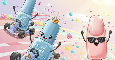 Seche Vive Instant Gel Effect Top Coat - High-shine, fast-drying top coat for salon professionals
