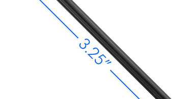 Fine Eyeliner Brush with Protective Cover - 3.25 inches long, 100 per bag, 15 bags totaling 1,500 brushes