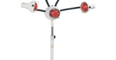 Meishida 5 Head Infrared Lamp providing warmth in a spa setting