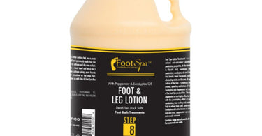 Foot & Leg Lotion with Peppermint & Eucalyptus Oil by Foot Spa