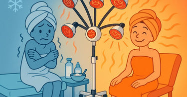 Meishida 5-Head Infrared Lamp for professional spa and salon treatments