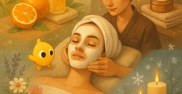 Seasonal spa treatments for summer, fall, winter, and spring