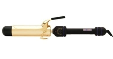 Hot Tools 1 1/2 inch High-Heat Professional Curling Iron with gold barrel