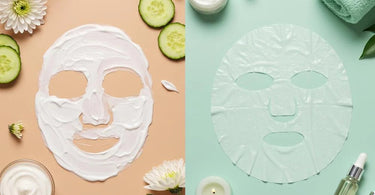 Transdermal mask vs. facial mask comparison for spa professionals