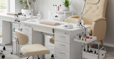Durable nail salon furniture selection