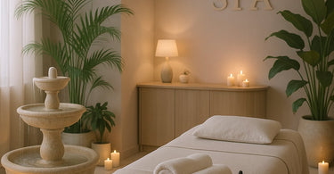 Spa owner smiling while holding a calendar with canceled appointments transformed into profit opportunities