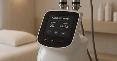 Professional radiofrequency machine for skin tightening and rejuvenation treatments in spas and salons