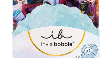 Invisibobble Kids Sprunchie Disney Princess Frozen 2-Pack featuring Anna and Elsa hair ties