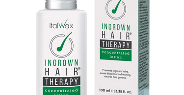 ItalWax Ingrown Hairs Therapy Concentrated Lotion prevents ingrown hairs and soothes skin for a smooth, flawless post-wax finish.