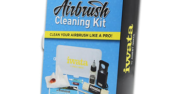 Iwata-Medea Airbrush Cleaning Kit with tools for professional makeup airbrush maintenance