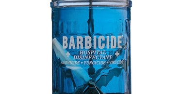 King Research Barbicide Mid-Size Manicure Jar for Professional Nail Care