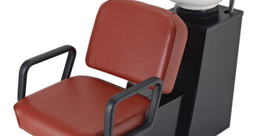 Pibbs Lambada Backwash Unit with Slide System featuring a White Porcelain Bowl