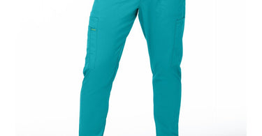 Landau Proflex Men's Banded-Bottom Jogger Pants in Teal