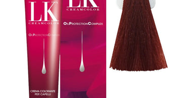 Lisap LK OPC Permanent Color 6/46 - 3.5 oz tube for professional salon hair coloring services