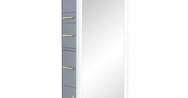 DIR Magic II Single LED Lighted Styling Station in Graphite Gray from Pure Spa Direct.