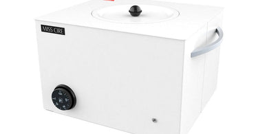 Miss Cire Pro Large White Wax Warmer with 5 lbs. wax capacity for professional salons and spas
