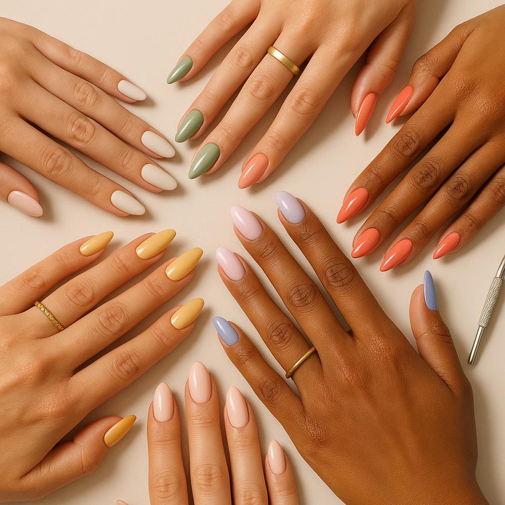 Organic Texture Nail Styles 2025