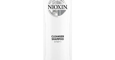 Nioxin Cleanser Shampoo - Step 1 - System 1 for Natural Hair with Light Thinning 10.1 oz.