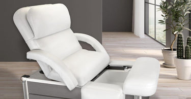 Why Choose Between a Pedicure or a Treatment Table When You Can Have Both? Pan Pacific Convertible to the Rescue!