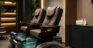 Modern pedicure spa furniture trends in salon design