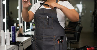 Plus Size Hair Stylist Aprons for Salon Professionals