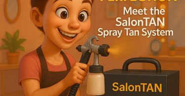 SalonTAN Spray Tan System by Fuji Spray Sunless - Professional sunless tanning equipment for flawless results