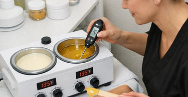 Proper Temperature Calibration For Dual-Chamber Wax Warmers with thermometer and wax accessories from Pure Spa Direct