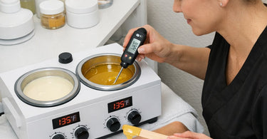 Proper Temperature Calibration For Dual-Chamber Wax Warmers with thermometer and wax accessories from Pure Spa Direct